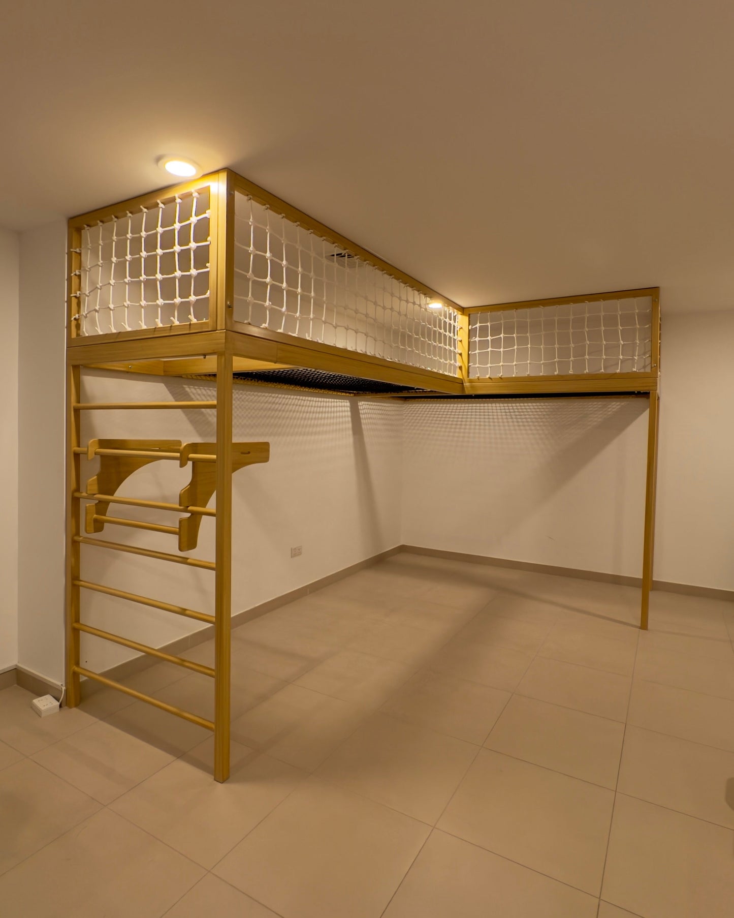 Amer's Spider Net with Swedish Ladder