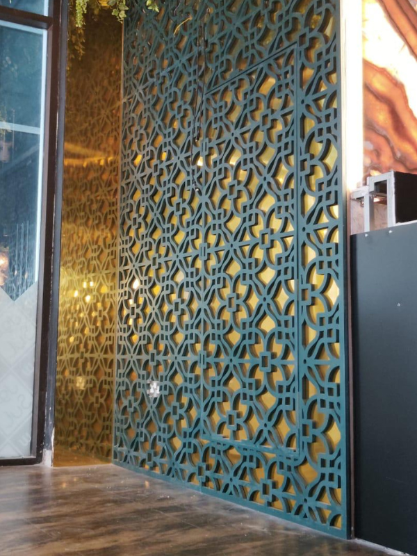 Laser-Cut Decorative Wall Panel