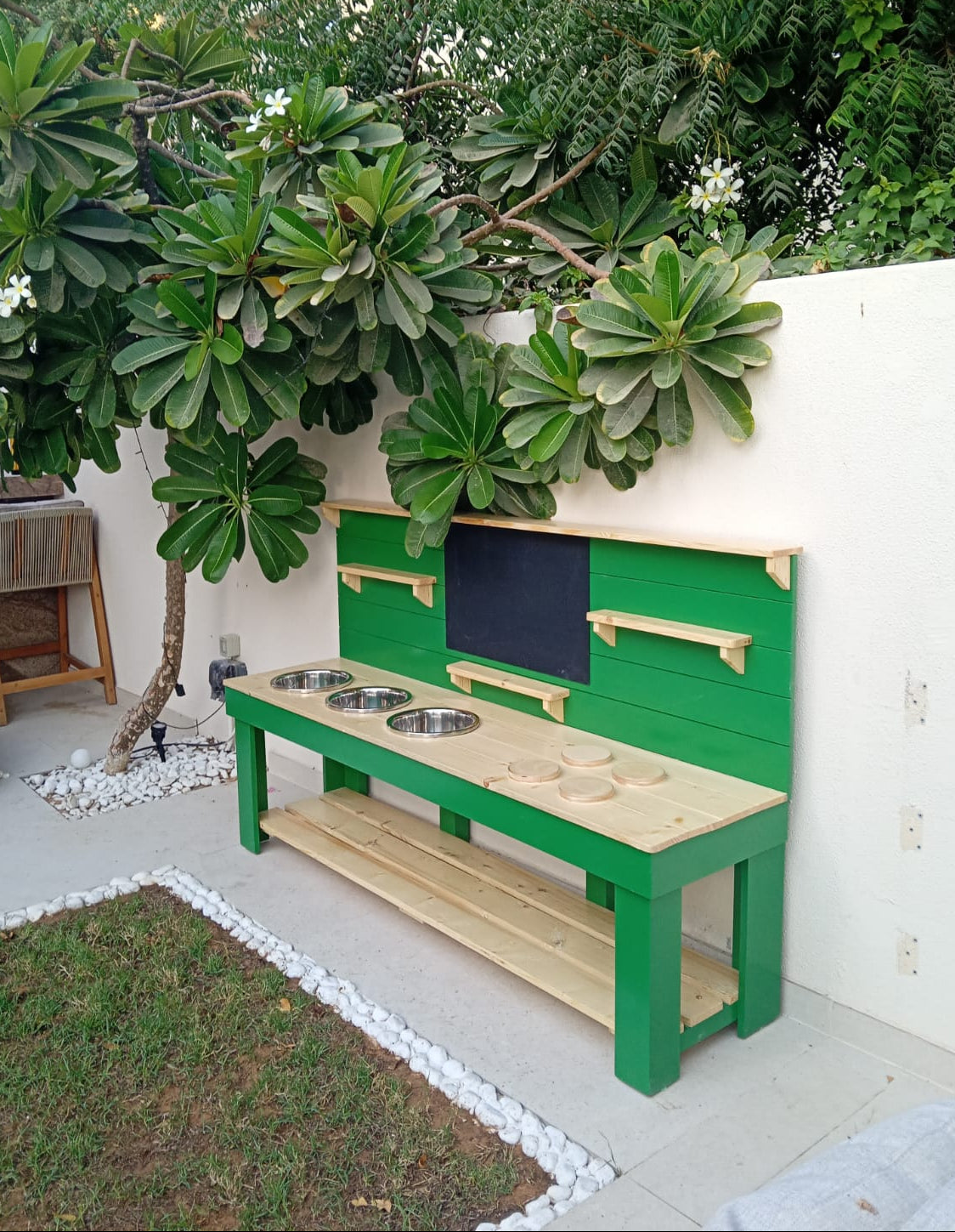 outdoor mud kitchen