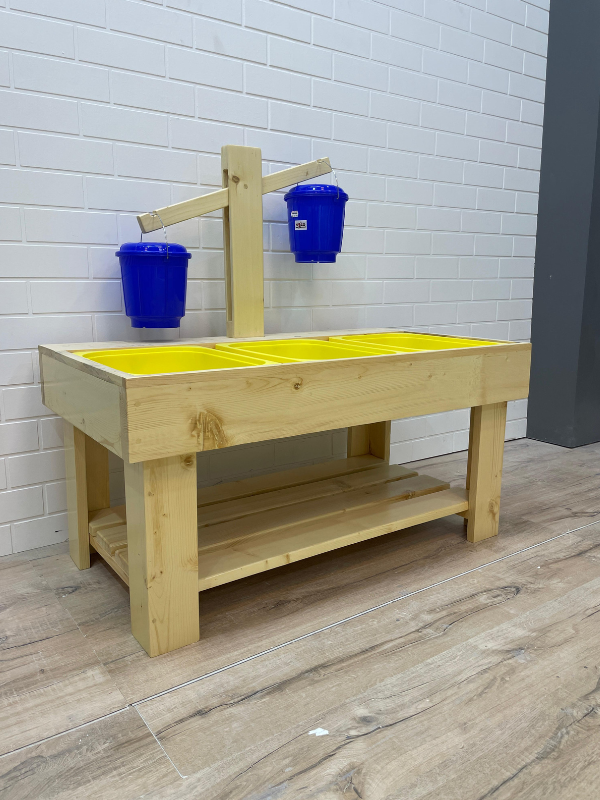 Water/sand Sensory Table with Wooden Lid