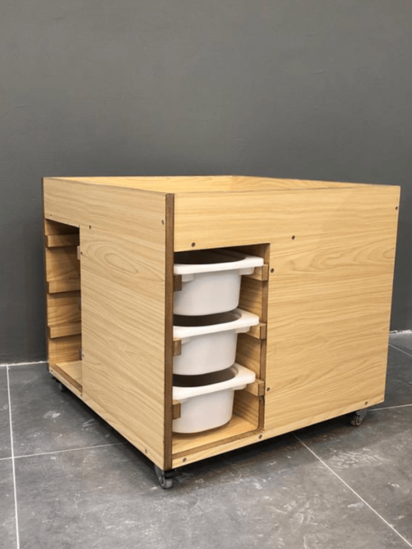 Sensory Table with Storage