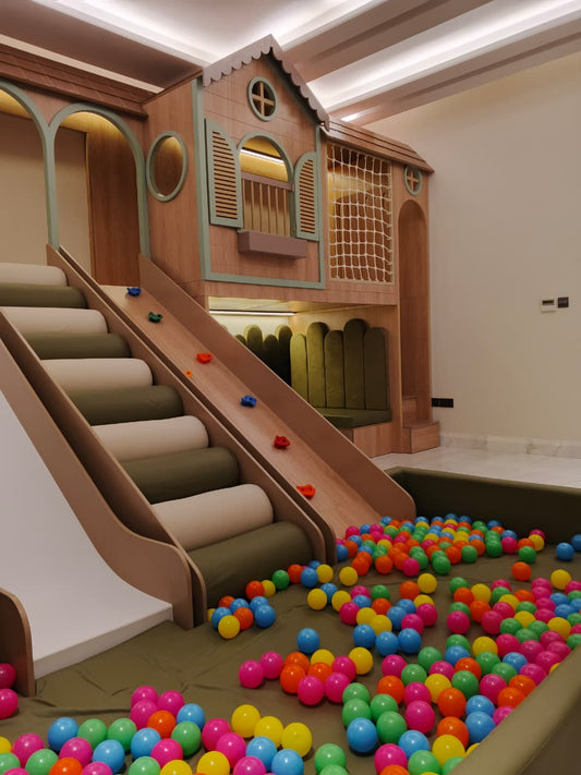 Ayla's Triple Slide Playhouse
