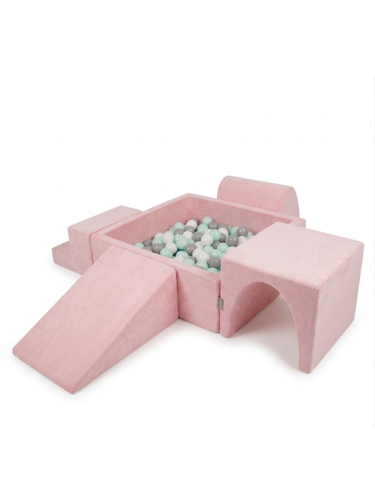 Soft Play Foam Climbing Set with Ball Pit