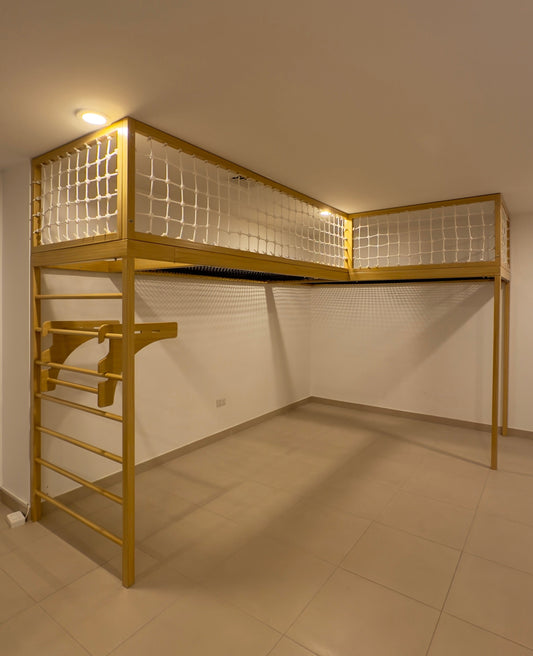 Amer's Spider Net with Swedish Ladder