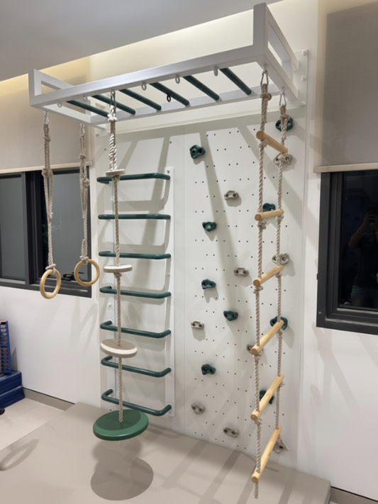 Indoor Kids Gym Wall