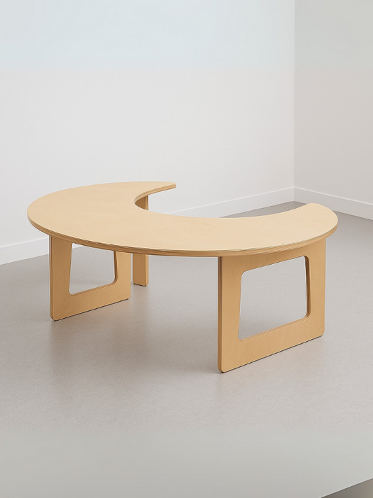 Kids Crescent Moon Group Activity Table