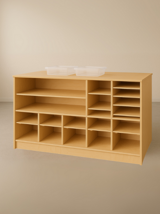 Montessori Classroom Storage Shelf
