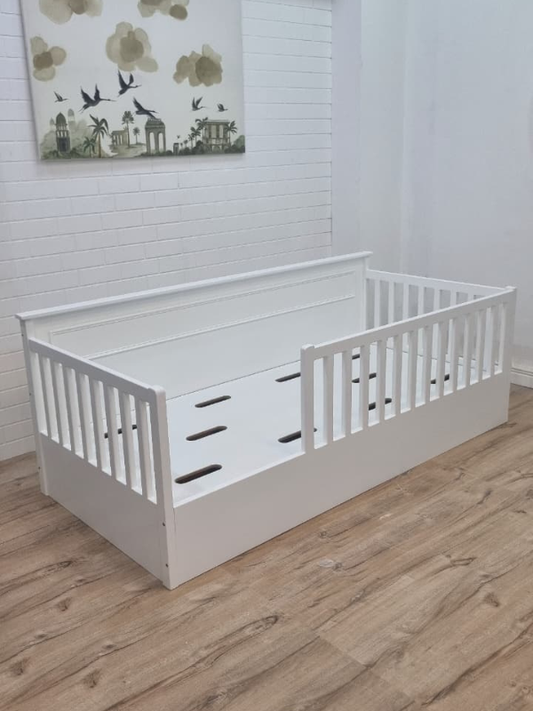 Montessori Toddler Bed With Safety Rails