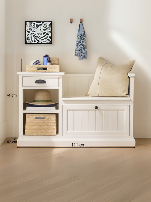 Wooden Storage Bench
