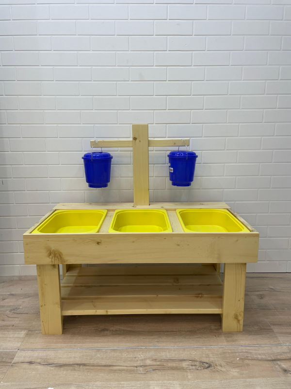 Water/sand Sensory Table with Wooden Lid