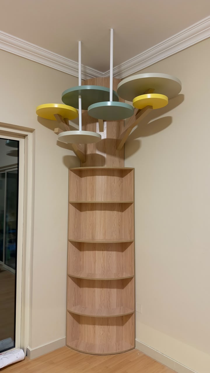 Willow Tree Corner Shelf