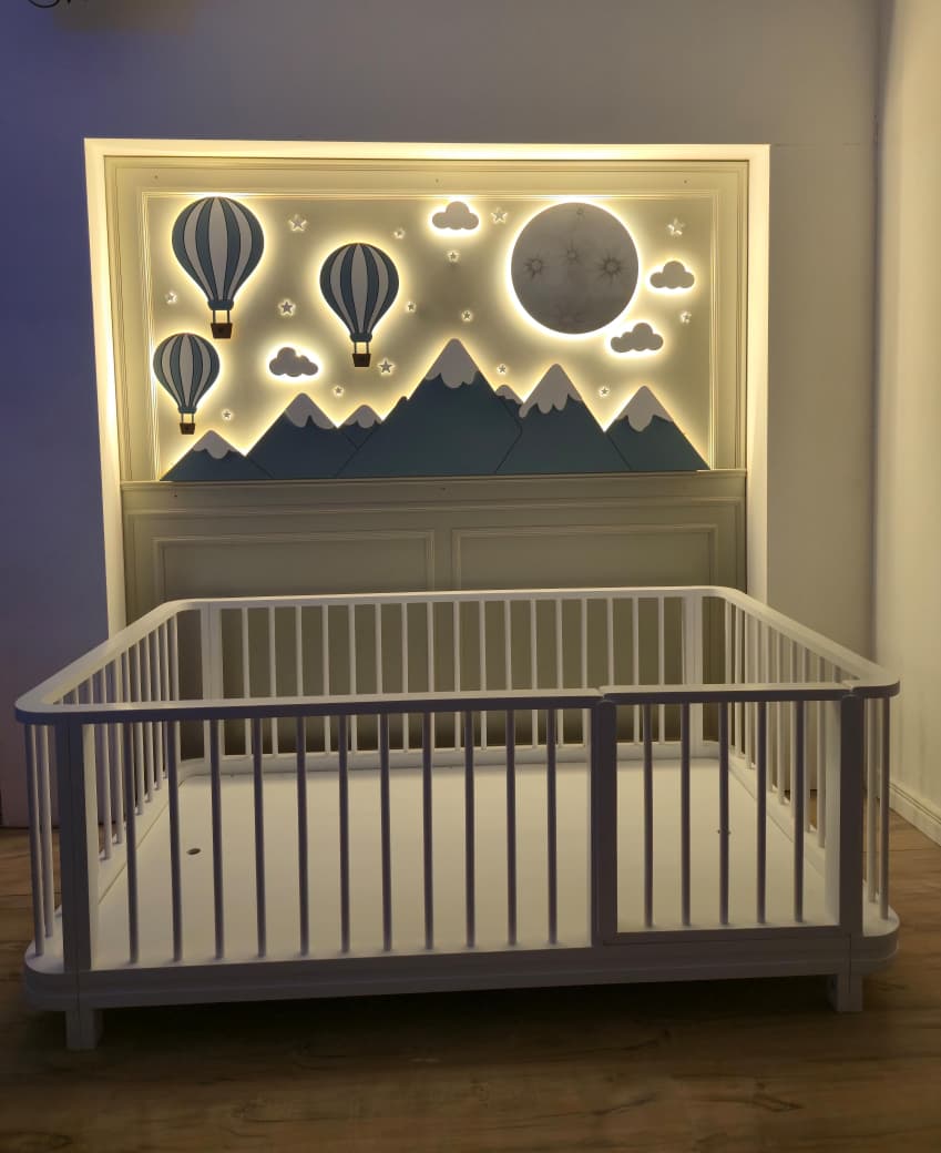Toddler Curved Bed