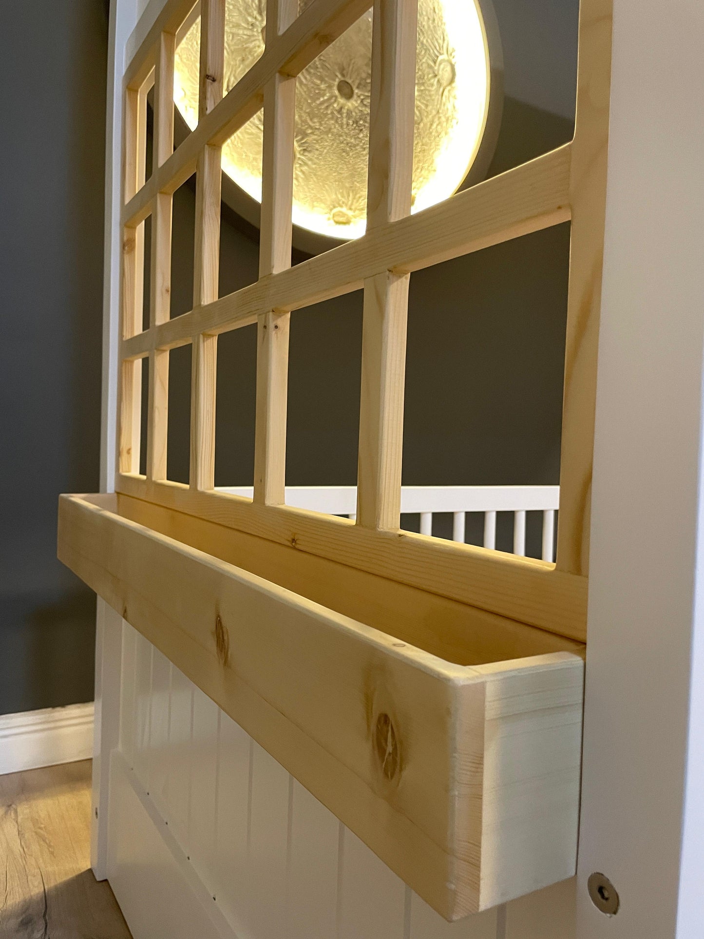 Nicole Scandi House Bed with Canopy Frame