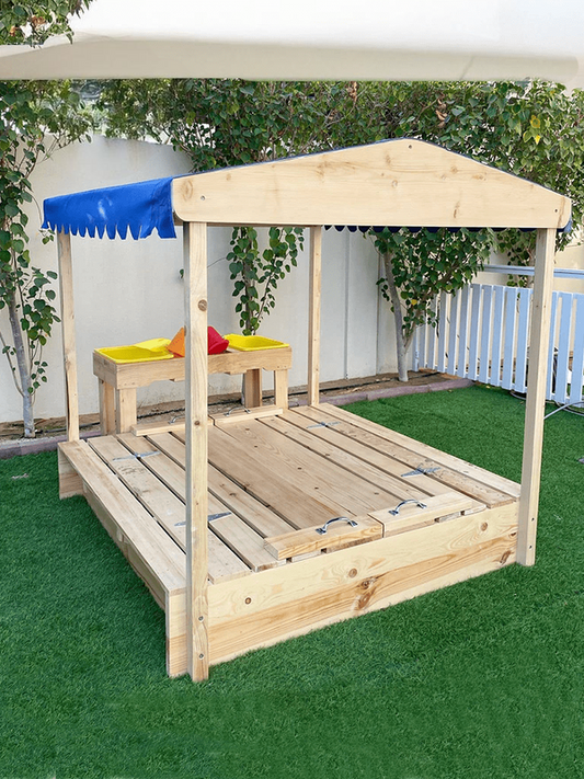 Sandbox With Sensory Table